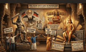 இராவண அரசியல்-23; சமஸ்கிருத பெயரில் தமிழ் தாத்தன்!