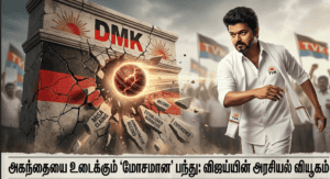 அஸ்வின் வியூகத்தை கையிலெடுத்த முதல்வர் விஜய்!
